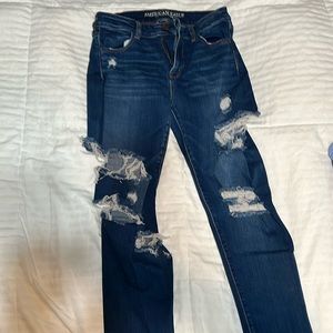 Women’s American eagle super stretch X skinny jeans perfect condition